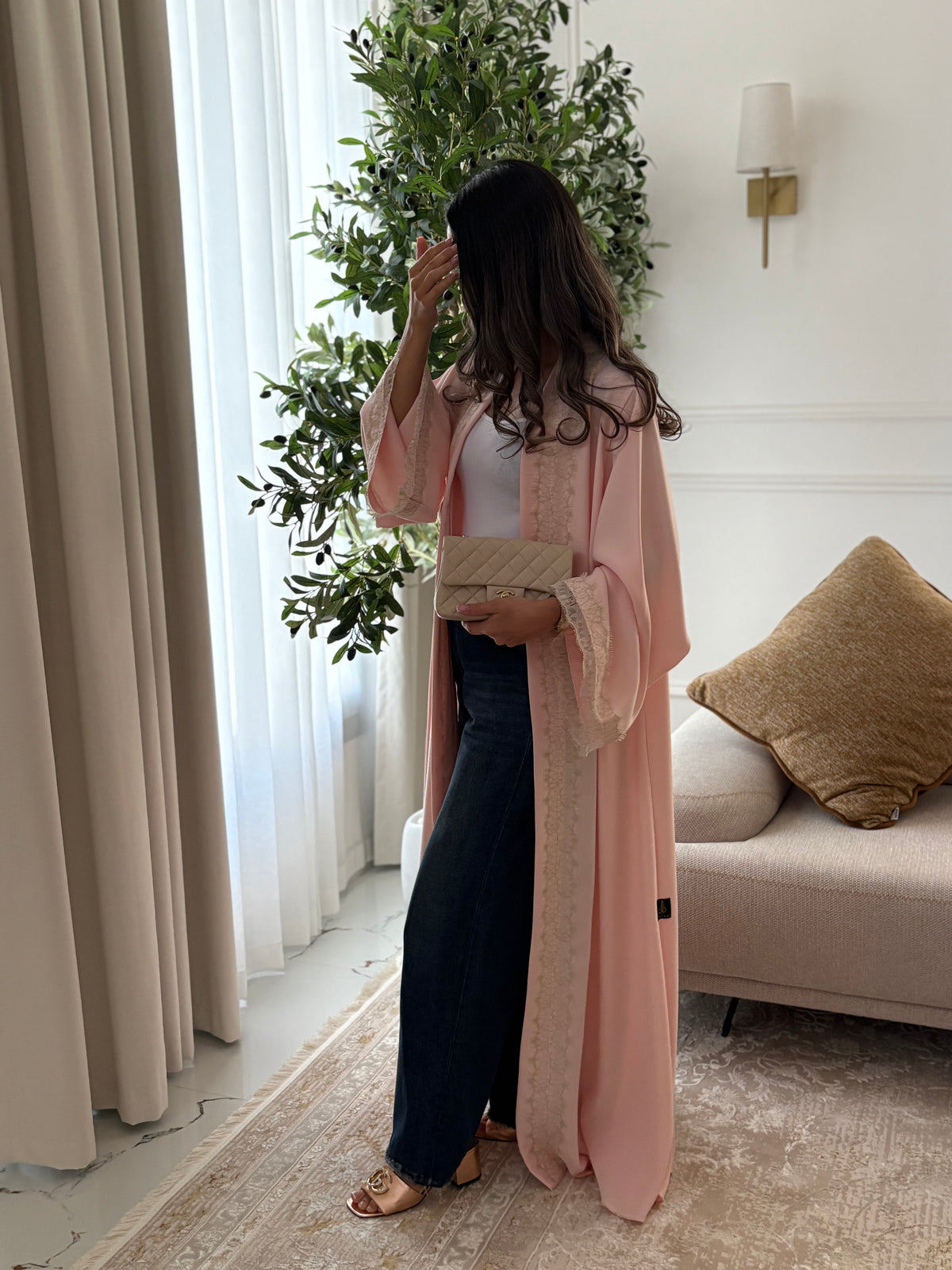 The blush lace
