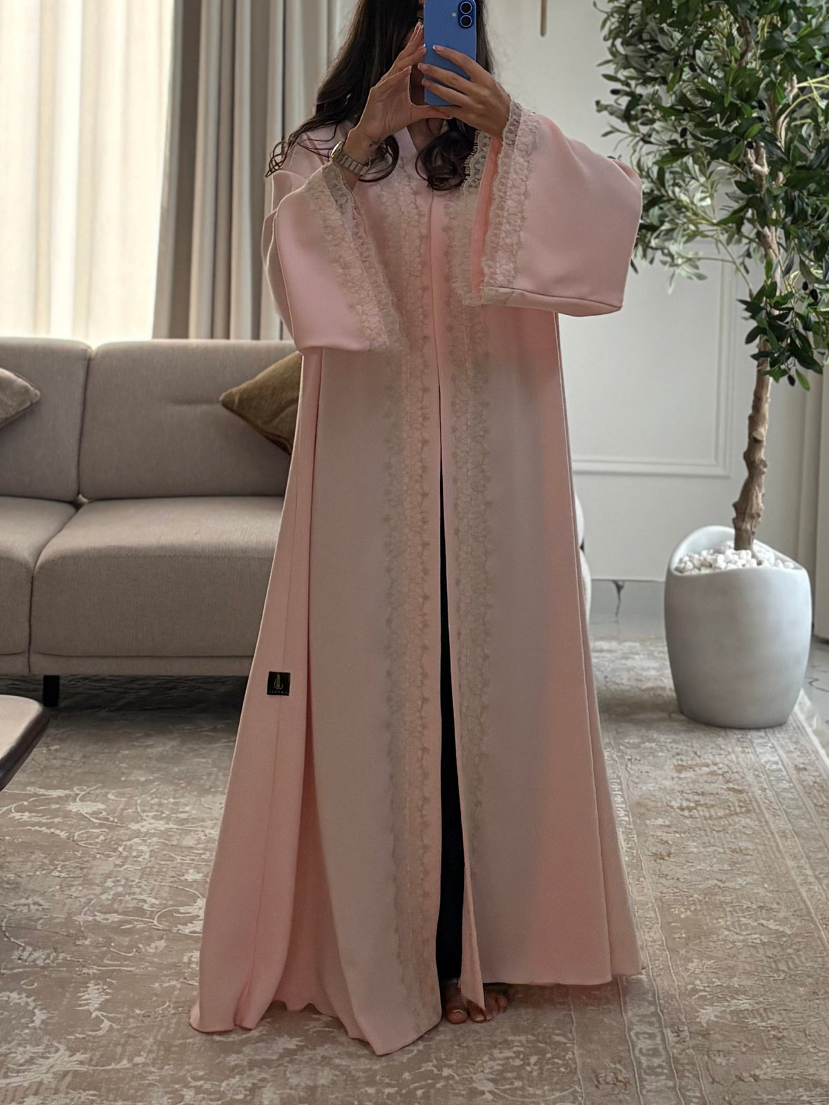 The blush lace