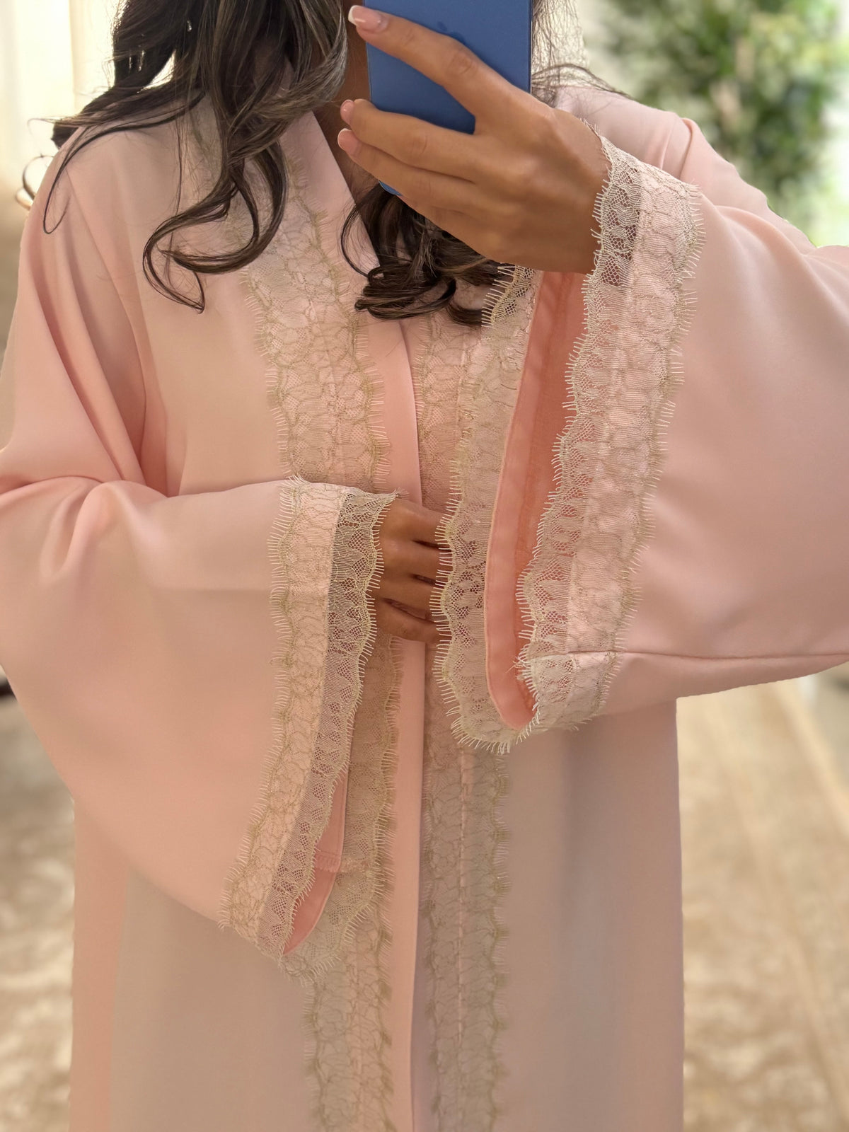 The blush lace