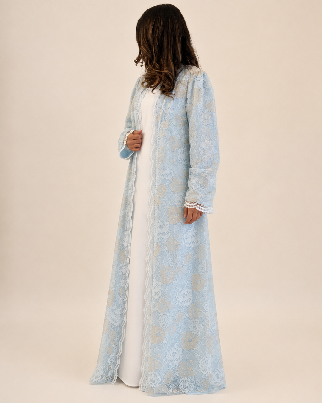Celeste Lace Abaya